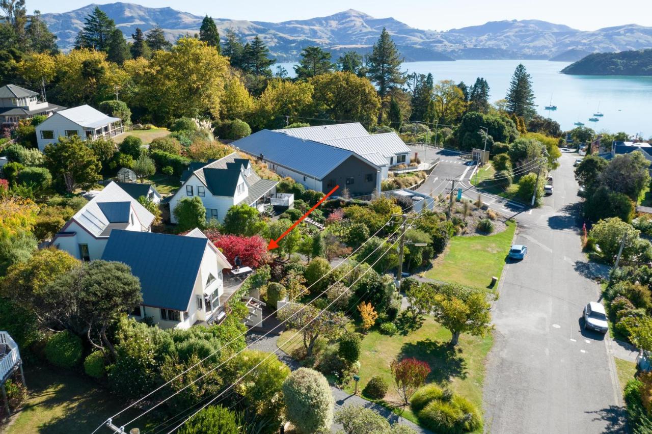 Rose On The Bay - Akaroa Holiday Home Exteriör bild