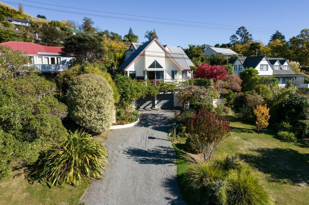 Rose On The Bay - Akaroa Holiday Home Exteriör bild